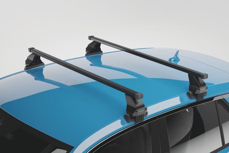 Barres de toit Acier pour AUDI A1 (8XA) Sportback - 5 portes - de 2012 à 2018
