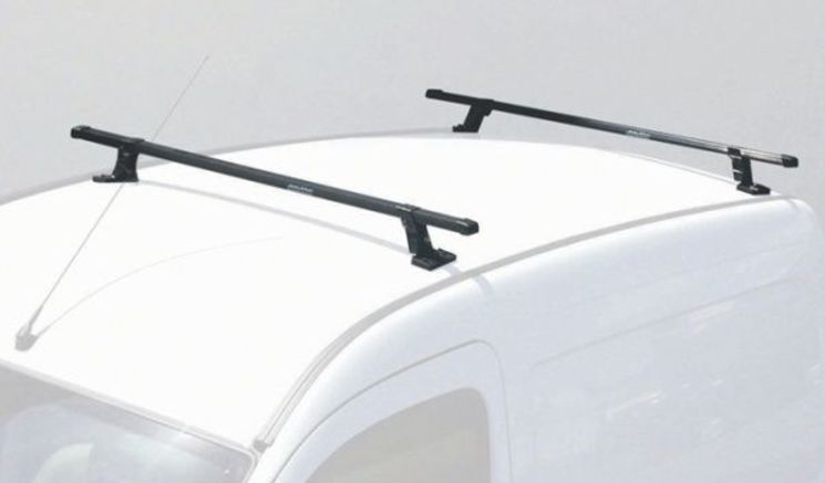 Jeu de 2 Barres de toit Pro pour Fiat Doblo 2 dès 2010