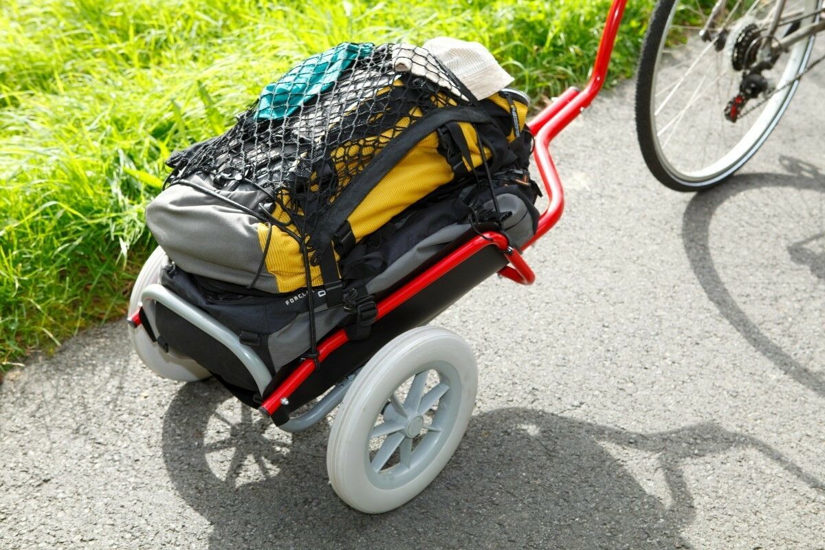 Chariot - Chariot manuel avec bordures et option remorque vélo