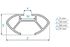 Barres de toit Profilées Aluminium Noir pour Ssangyong Rexton Sport - 4 portes - de 2017 à 2023