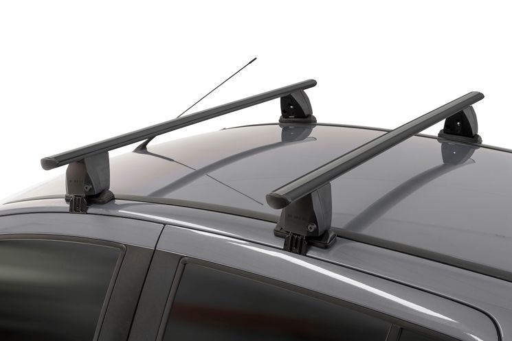 Barres de toit Profilées Aluminium Noir pour Ford Focus - 5 portes - de 2011 à 2018