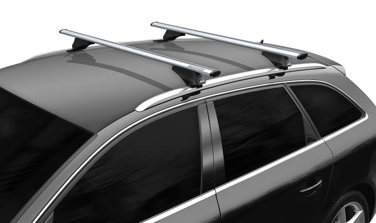 Barres de toit Profilées Aluminium pour Renault Captur dès 2019 - avec Barres Longitudinales