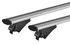 Barres de toit Profilées Aluminium pour Fiat Tipo Cross dès 2020 - avec Barres Longitudinales