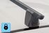 Barres de toit Profilées Aluminium Noir pour Hyundai I20 - 3/5 portes - de 2014 à 2020